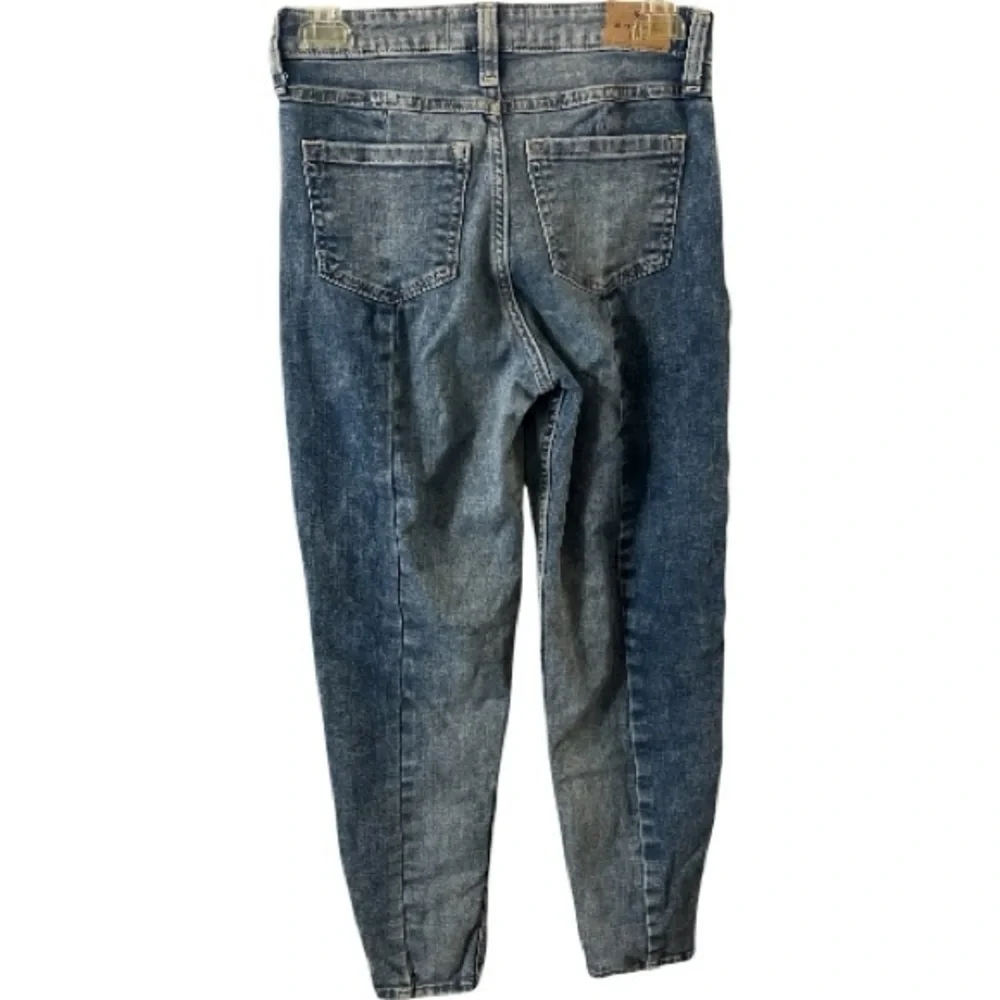 Abercrombie Kids High Rise Mini Mom Jeans, Y2K, Tapered Leg, Slim, Sz 13/14​